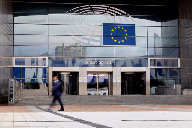 EP buildings of the European Parliament in Brussels.