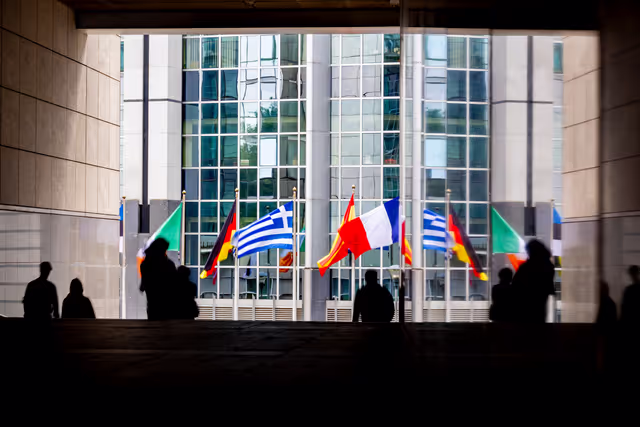 EP buildings of the European Parliament in Brussels.