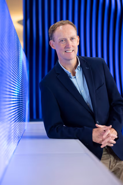 Photo 15: Barry ANDREWS in the EP in Brussels