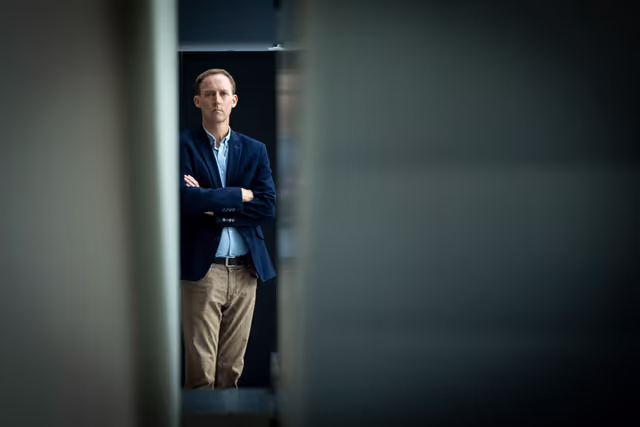 Photo 5: Barry ANDREWS in the EP in Brussels