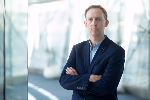 Photo 9: Barry ANDREWS in the EP in Brussels