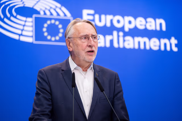 Foto 13: Press conference - EU-US Trade on What's next? “Implementing the political framework agreement and Parliament's involvement