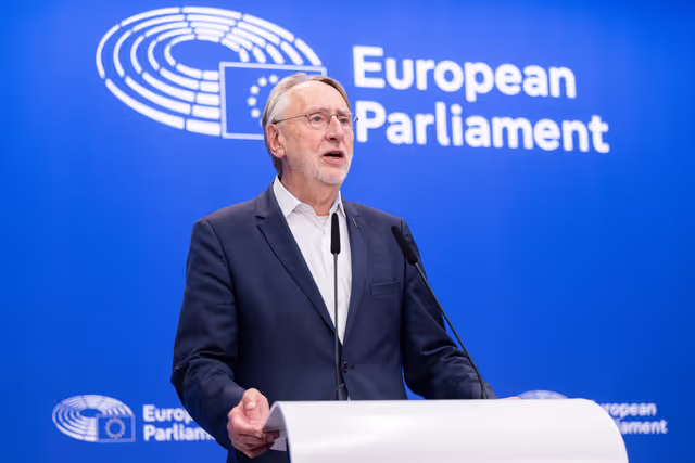 Foto 12: Press conference - EU-US Trade on What's next? “Implementing the political framework agreement and Parliament's involvement