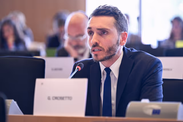 Fotogrāfija 7: ECON Committee - Exchange of views with Piero CIPOLLONE, Member of the Executive Board of the European Central Bank