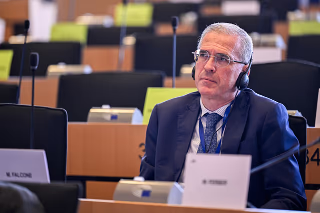 Fotogrāfija 3: ECON Committee - Exchange of views with Piero CIPOLLONE, Member of the Executive Board of the European Central Bank