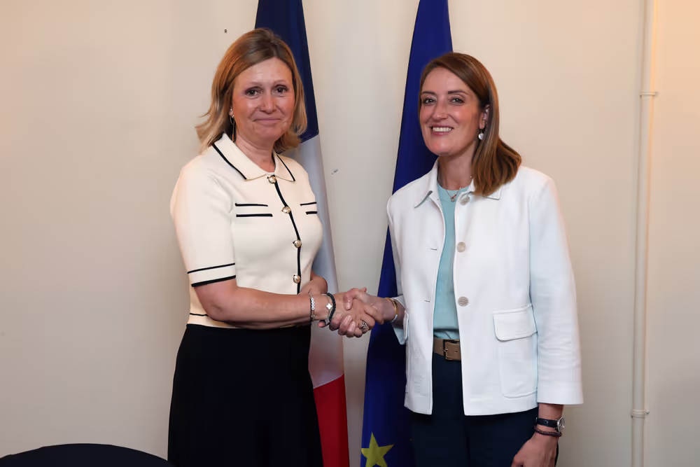 Official visit by Roberta METSOLA, EP President, to Ottawa (Canada) - G7 Speakers meeting - G7 Speakers' meeting - Meeting with Yaël BRAUN-PIVET, President of the French National Assembly