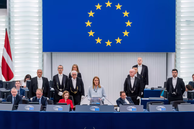 Fotografija 26: EP Plenary session - formal sitting - Address by Maia SANDU, President of the Republic of Moldova