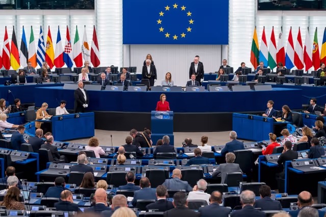 Fotografija 23: EP Plenary session - formal sitting - Address by Maia SANDU, President of the Republic of Moldova
