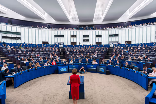 Fotografija 11: EP Plenary session - formal sitting - Address by Maia SANDU, President of the Republic of Moldova