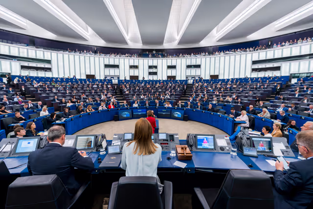 Fotografija 12: EP Plenary session - formal sitting - Address by Maia SANDU, President of the Republic of Moldova