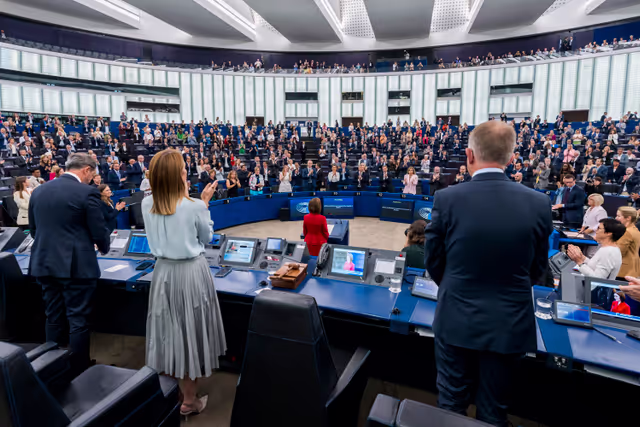 Fotografija 5: EP Plenary session - formal sitting - Address by Maia SANDU, President of the Republic of Moldova