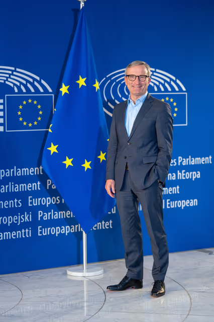 Fotografia 11: Thomas GEISEL in the EP in Strasbourg