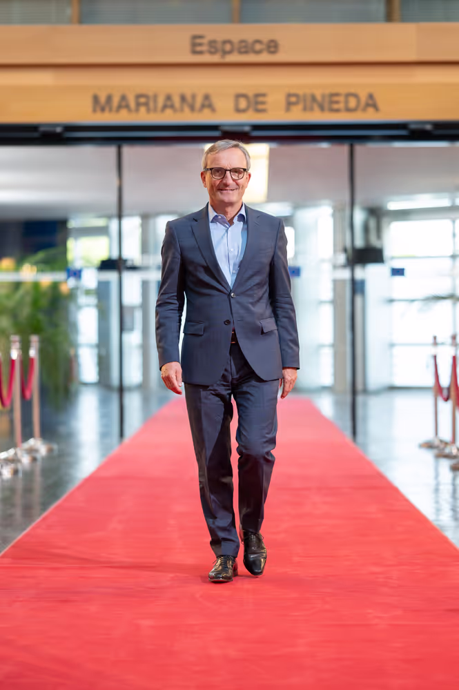 Thomas GEISEL in the EP in Strasbourg