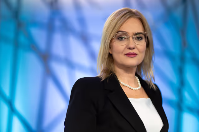 Fotografie 10: Magdalena ADAMOWICZ in the EP in Strasbourg.