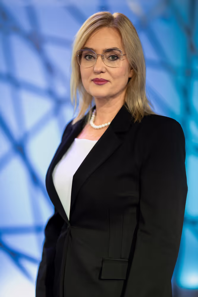 Magdalena ADAMOWICZ in the EP in Strasbourg.