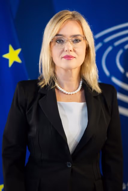 Fotografie 6: Magdalena ADAMOWICZ in the EP in Strasbourg.