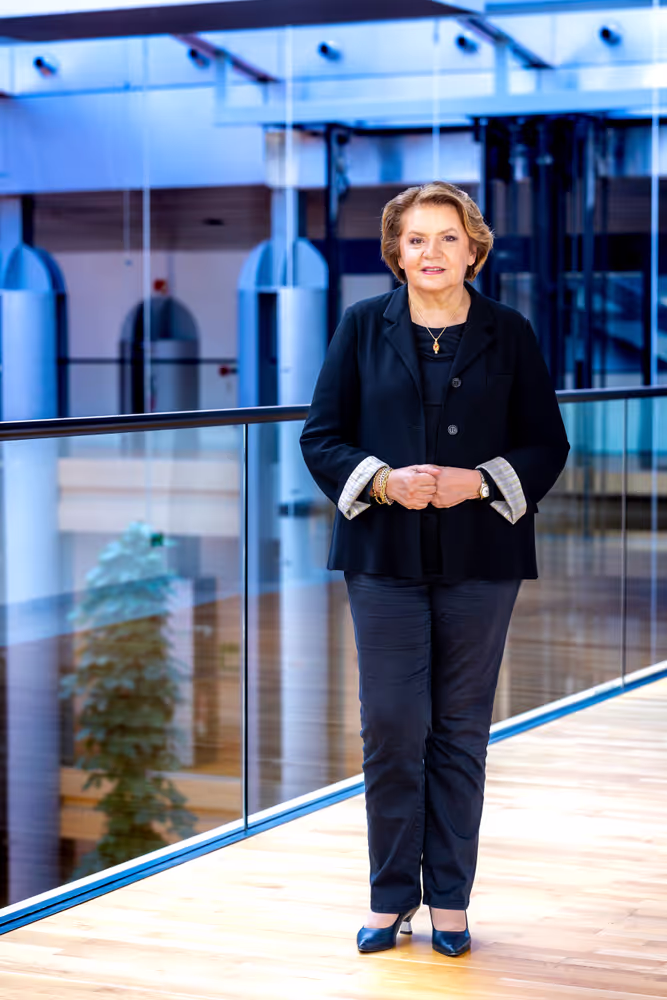 Caterina CHINNICI in the EP in Strasbourg