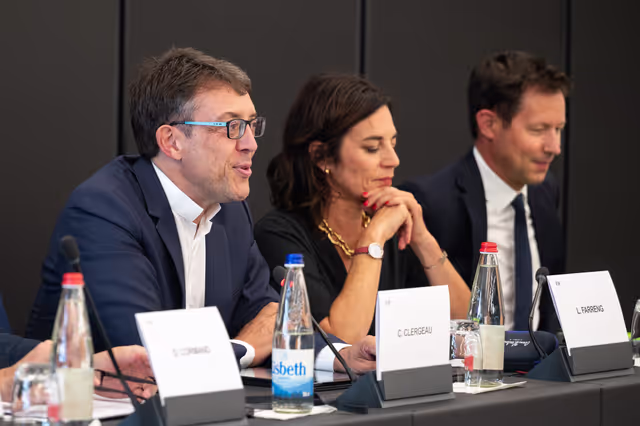 Fotografi 26: French MEPS meet with  journalists