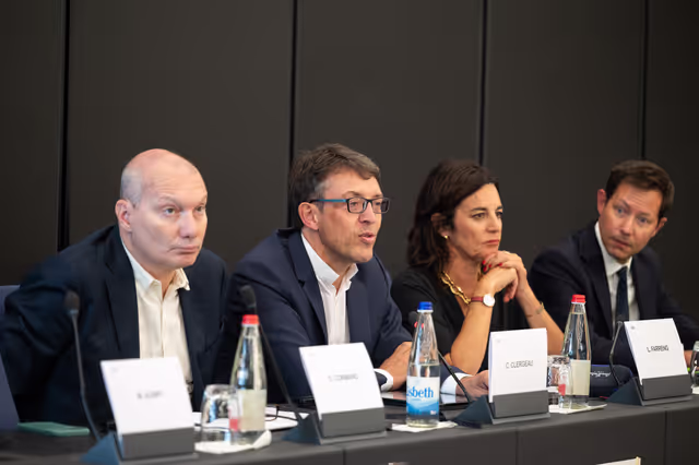 Fotografi 27: French MEPS meet with  journalists