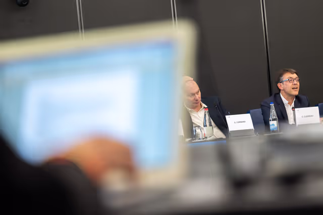 Fotografi 23: French MEPS meet with  journalists