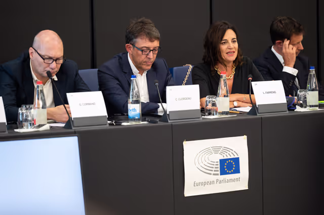 Fotografi 18: French MEPS meet with  journalists