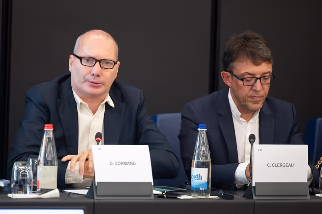 Fotografi 12: French MEPS meet with  journalists