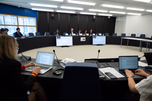 Fotografi 22: French MEPS meet with  journalists