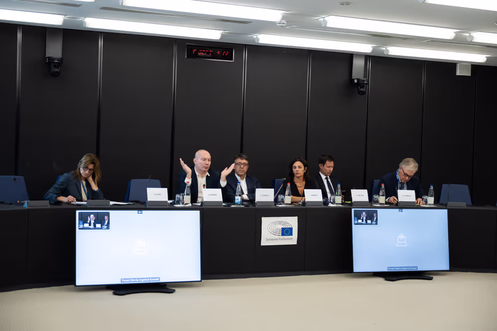 French MEPS meet with  journalists