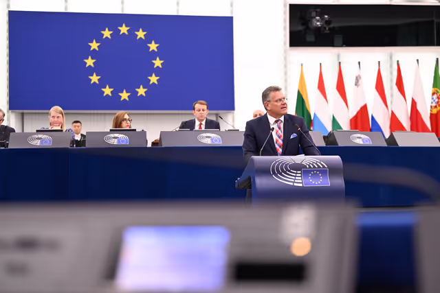 Valokuva 2: EP Plenary session - Implementation of EU-US trade deal and the prospect of wider EU trade agreements