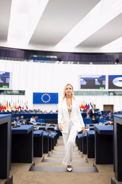 Φωτογραφία 1: Silvia SARDONE in the EP in Strasbourg
