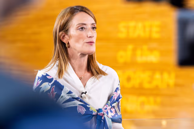 Foto 15: Statement of Roberta METSOLA, EP President post the State of the European Union - #SOTEU2025