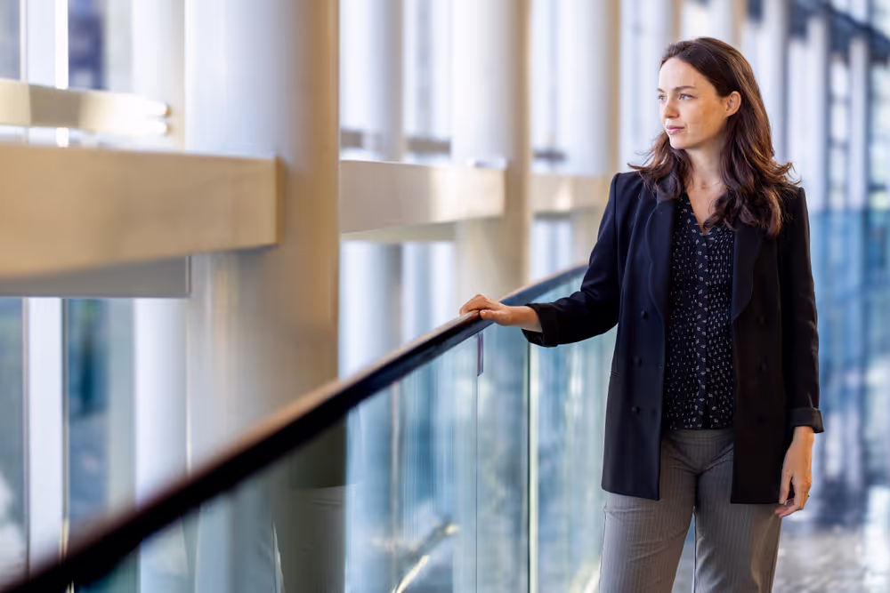 Chloe RIDEL in the EP in Strasbourg