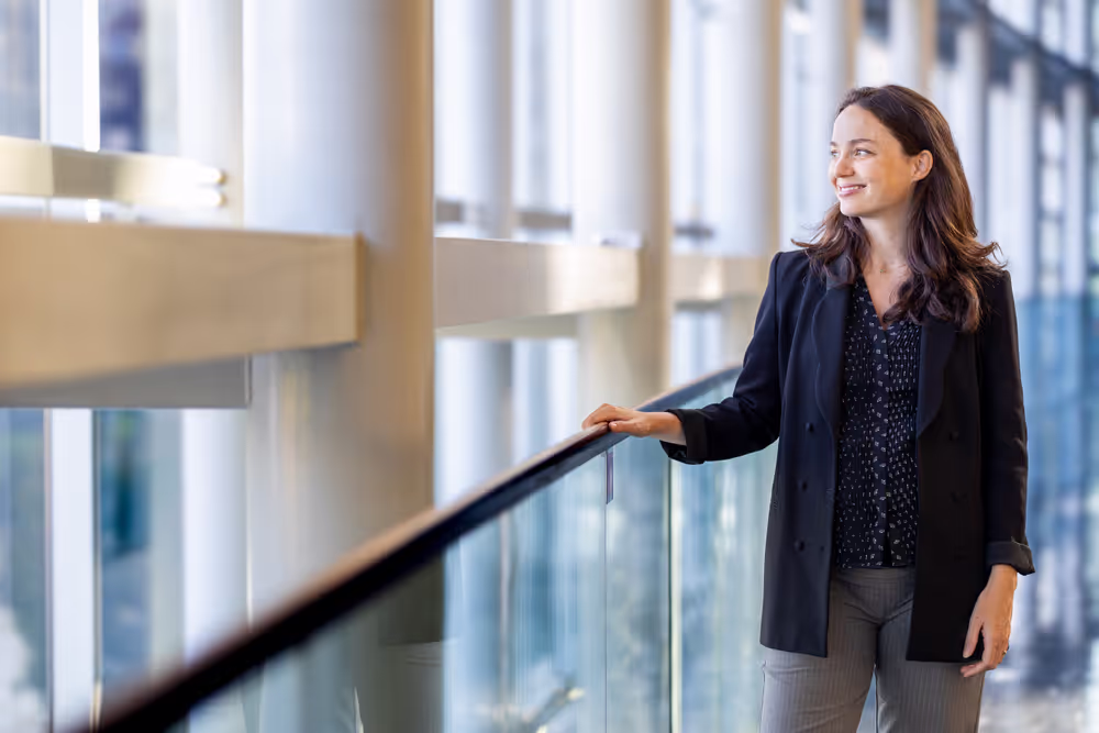 Chloe RIDEL in the EP in Strasbourg