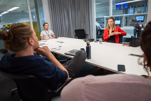 Φωτογραφία 7: Press briefing with Anna CAVAZZINI