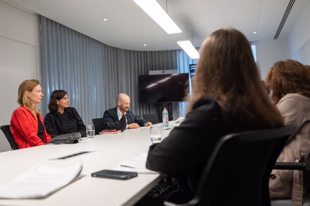 Press briefing with Anna CAVAZZINI