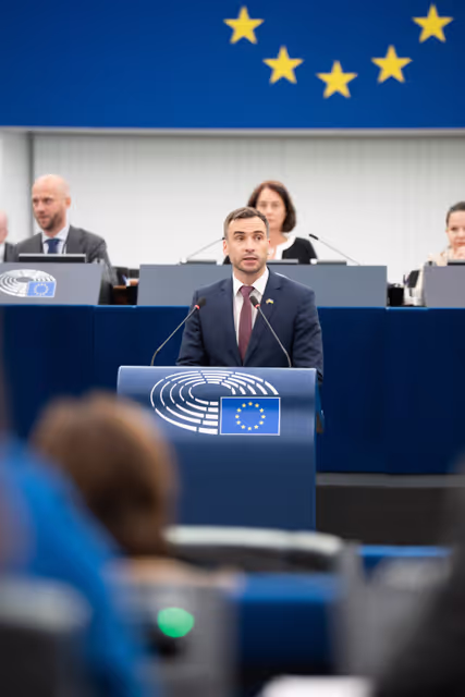 Fotó 35: EP Plenary session - Parliament's statements on Solidarity with Poland following the deliberate violation of Polish airspace by Russian drones