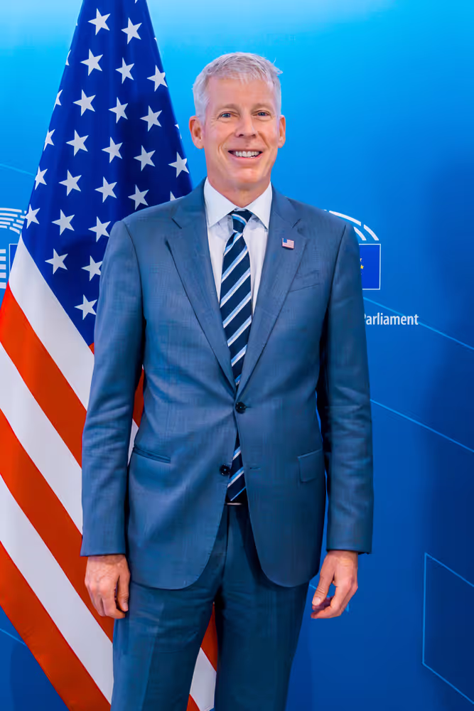 Roberta METSOLA, EP President meets with Chris WRIGHT, Secretary for Energy of the United States