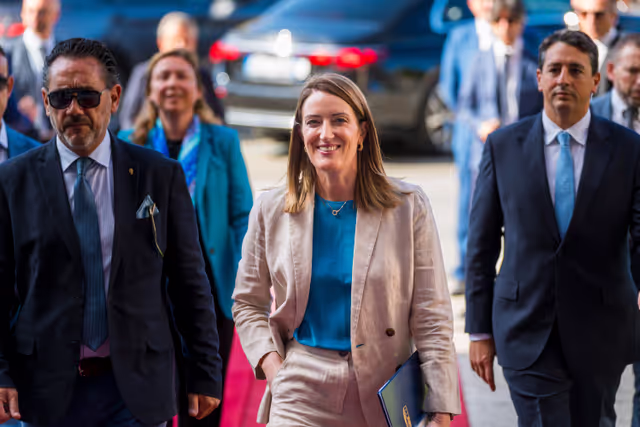 Photo 16 : Official visit by Roberta METSOLA, EP President, to Messina (Italy) - Participation to the conference "National and Transnational Crime: Tools and Objectives in Italy and Europe"