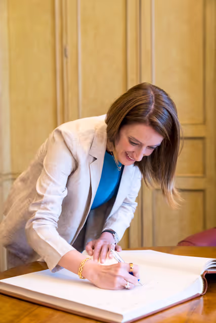 Photo 13 : Official visit by Roberta METSOLA, EP President, to Messina (Italy) - Participation to the conference "National and Transnational Crime: Tools and Objectives in Italy and Europe"