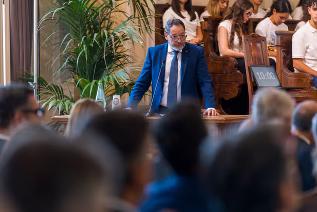 Photo 11 : Official visit by Roberta METSOLA, EP President, to Messina (Italy) - Participation to the conference "National and Transnational Crime: Tools and Objectives in Italy and Europe"