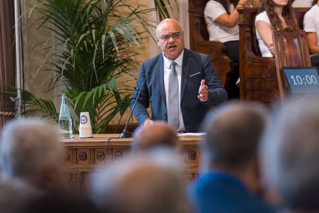 Photo 8 : Official visit by Roberta METSOLA, EP President, to Messina (Italy) - Participation to the conference "National and Transnational Crime: Tools and Objectives in Italy and Europe"