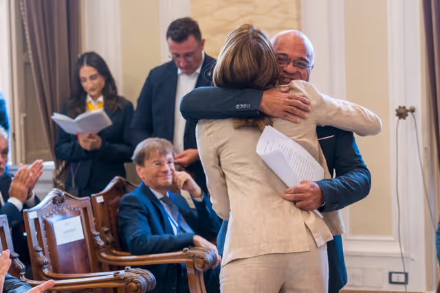 Photo 7 : Official visit by Roberta METSOLA, EP President, to Messina (Italy) - Participation to the conference "National and Transnational Crime: Tools and Objectives in Italy and Europe"