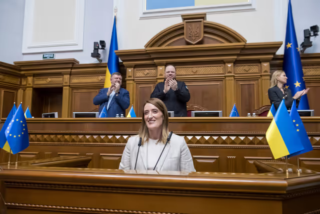 Official visit by Roberta Metsola, EP President, to Kyiv (Ukraine) - Address to the Ukrainian Parliament (Verkhovna Rada)
