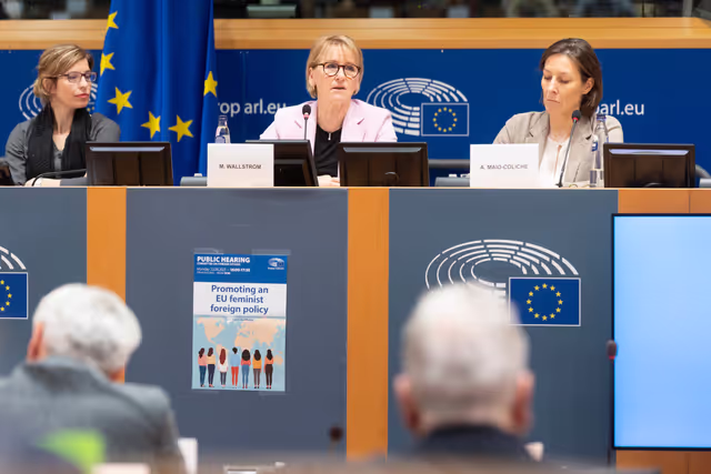 Φωτογραφία 9: AFET - Public hearing on promoting an EU feminist foreign policy