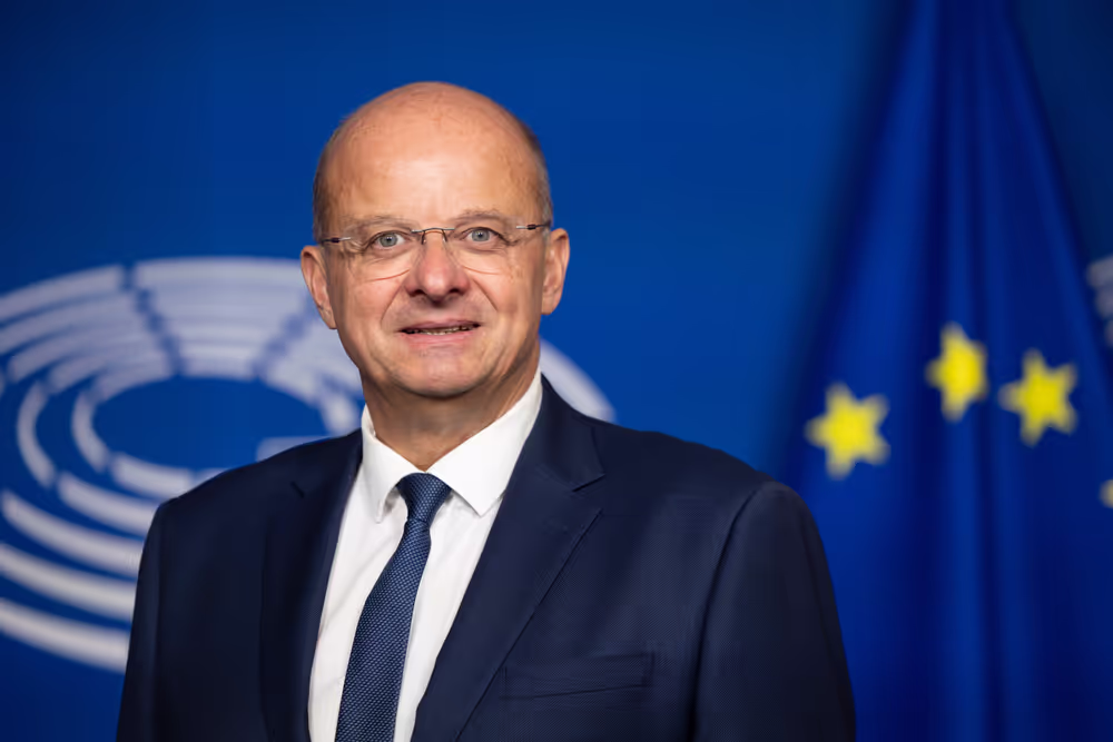 Christophe GRUDLER in the EP in Brussels