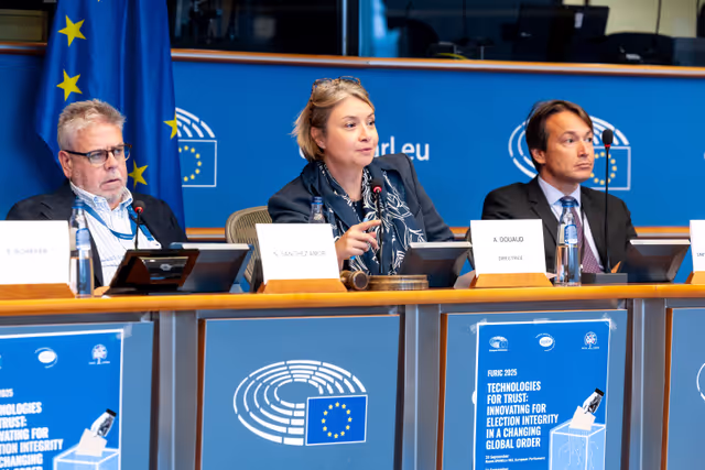 Foto 1: Election Observation Conference - FURIC 2025.- Opening remarks