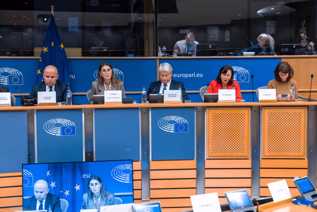 Fotografie 11: JURI - Exchange of views with the European Ombudsman Teresa Anjinho