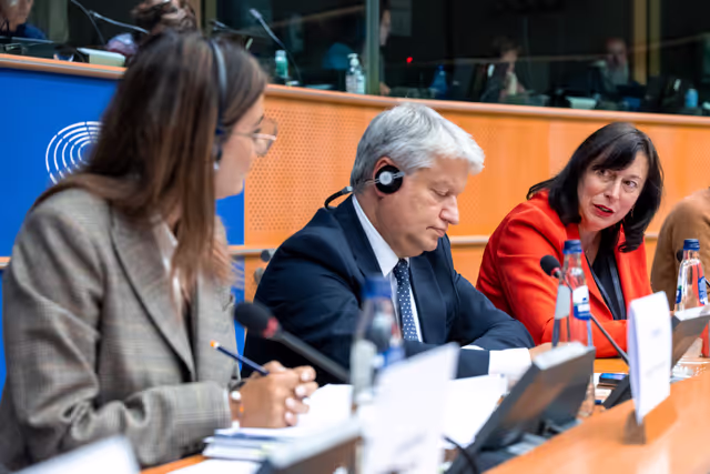 Fotografie 2: JURI - Exchange of views with the European Ombudsman Teresa Anjinho