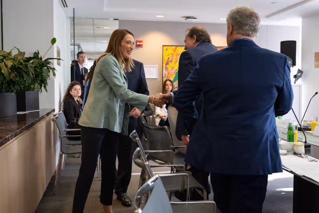 Official visit by Roberta METSOLA, EP President, to New York (United States) - Participation at the Friends of the Western Balkans Meeting