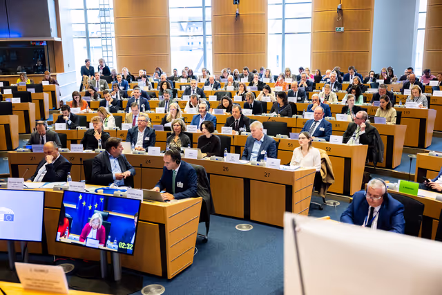Foto 15: AGRI Interparliamentary Committee Meeting - Ensuring a fair standard of living for farmers as a prerequisite for food security and generational renewal